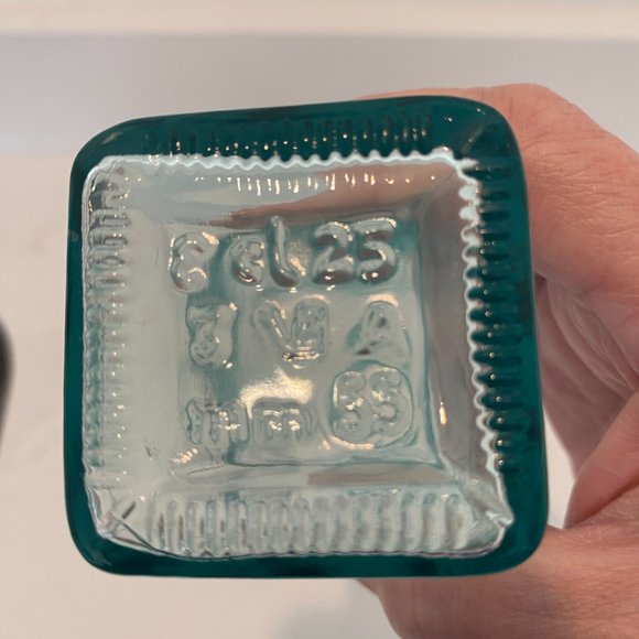 Apothecary Bottles, Set Of Six, Various Sizes, Blue And Green, With Corks - Picture 10 of 16